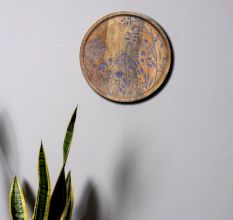 Peaceful Lavender Wall Plate Set of 6